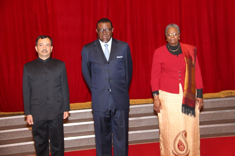 President Hage Geingob and Deputy PM Ndaitwah
