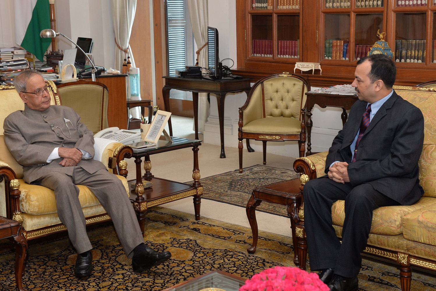 President Pranab Mukherjee visited Namibia