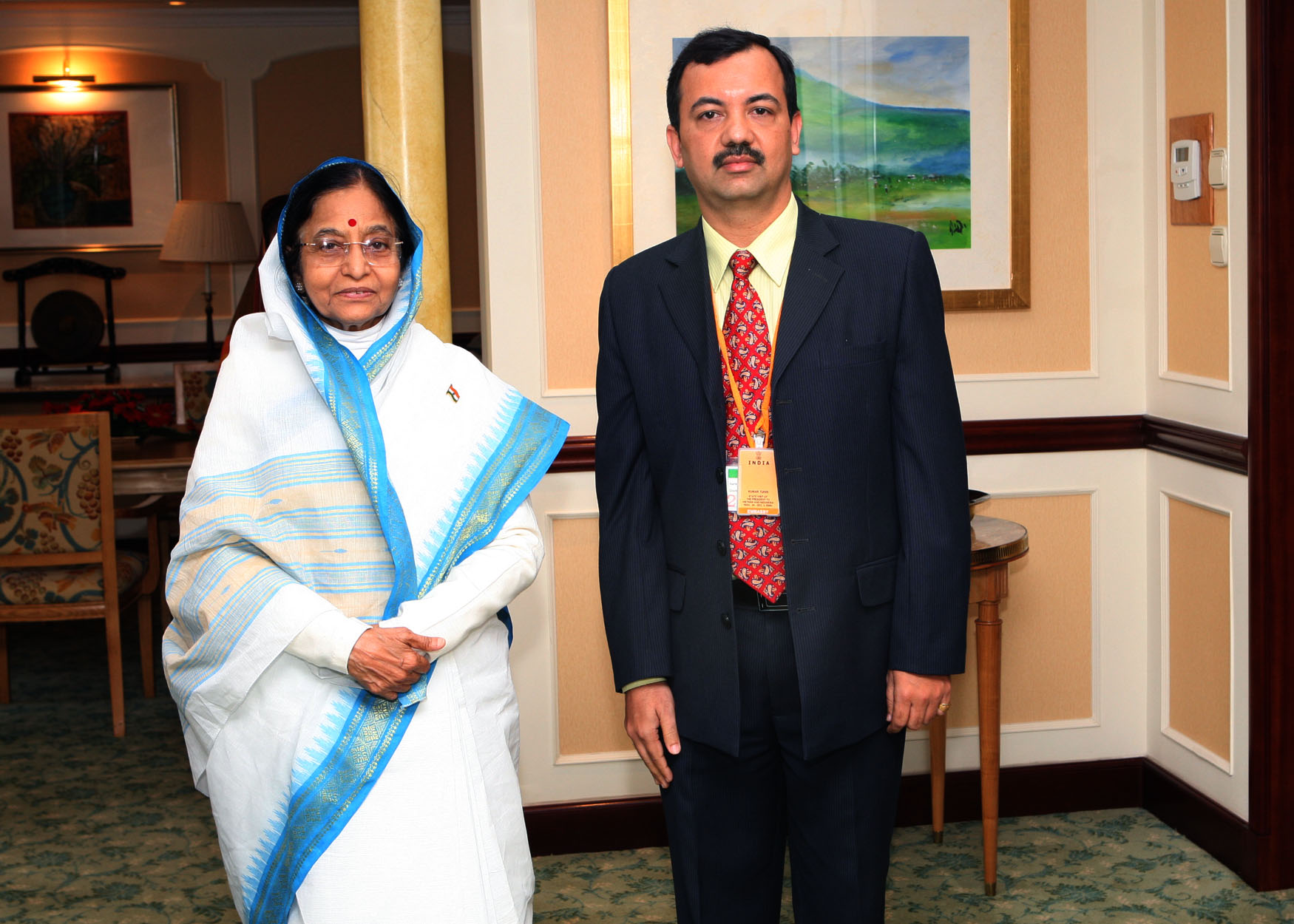 President Pratiba Patil visited Hanoi