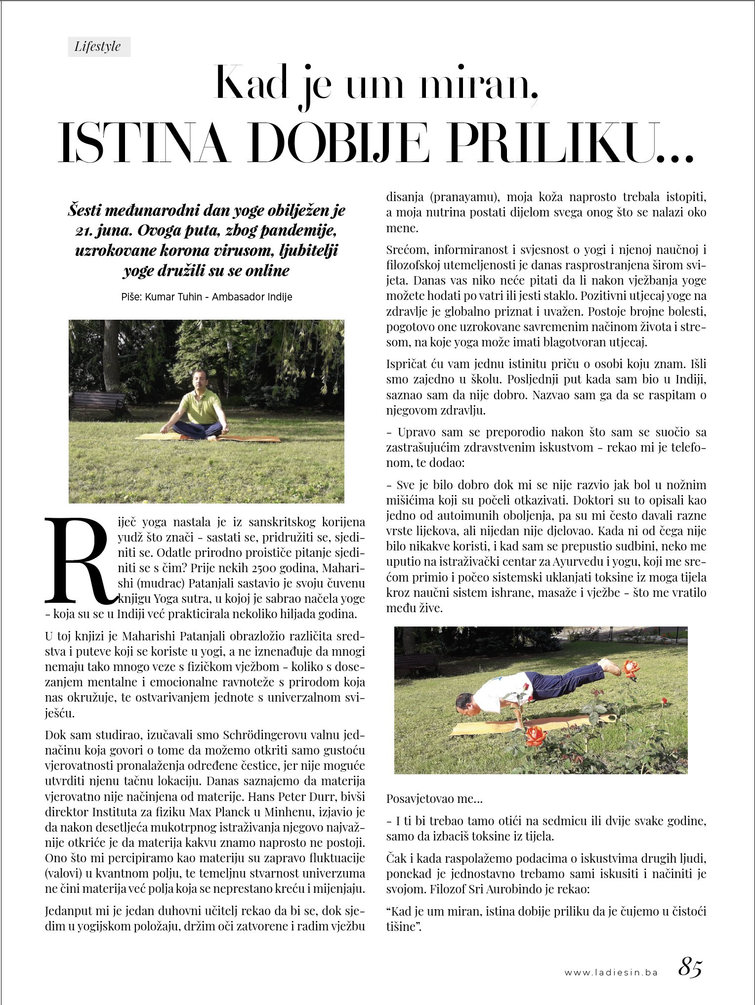In Bosnian language