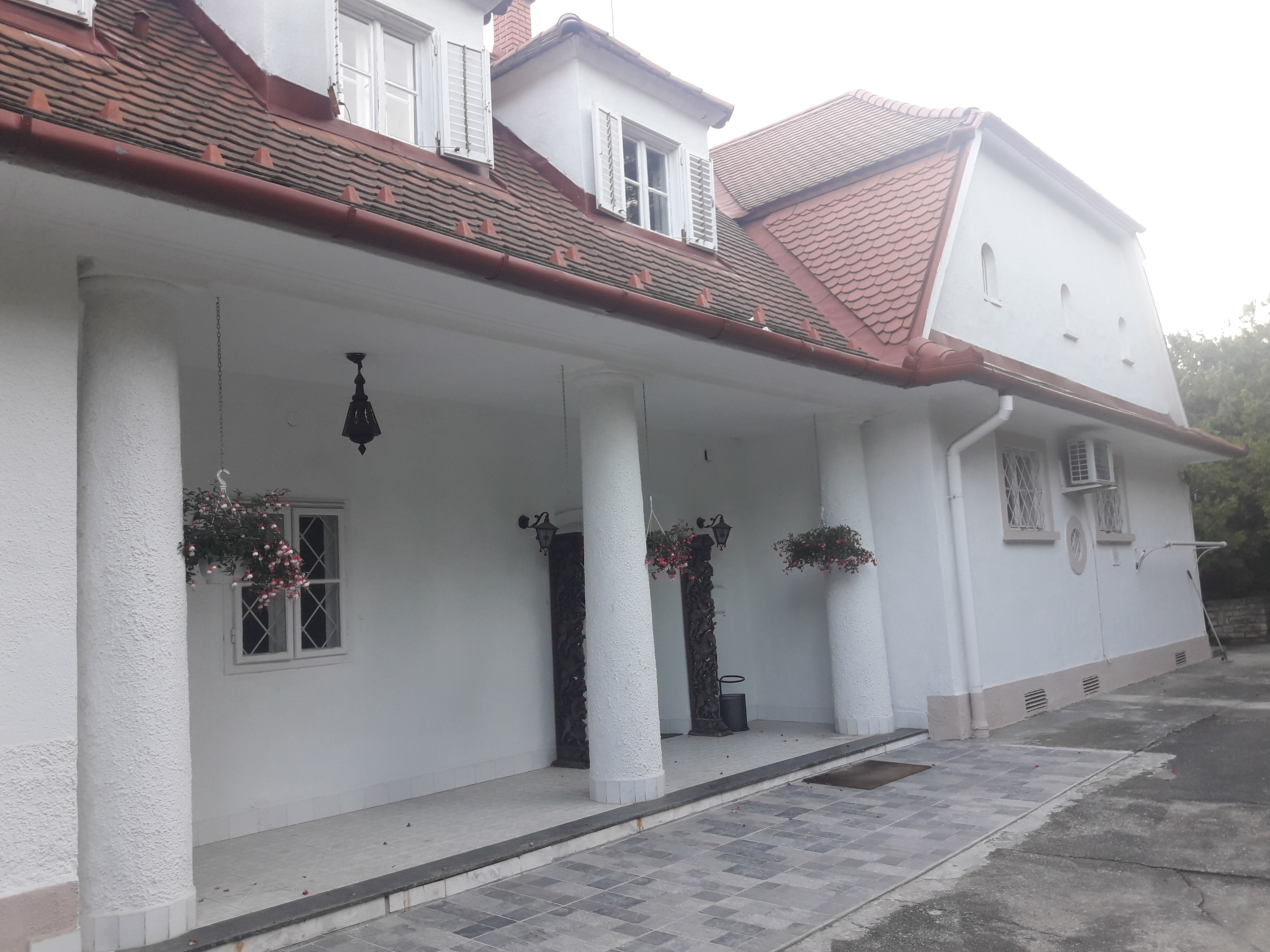 The backside entrance